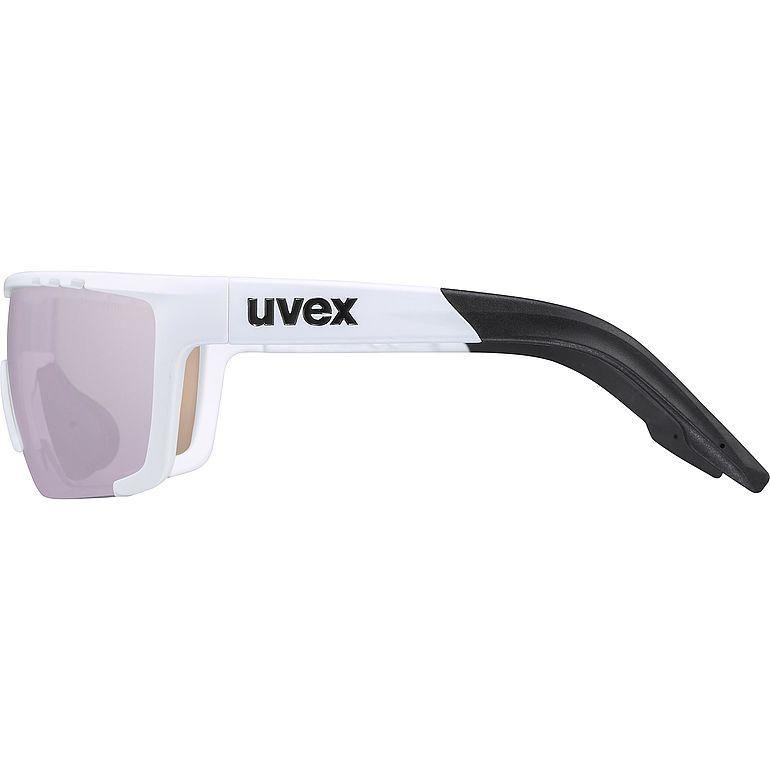 uvex sportstyle 707 CV Sunglasses - White/Litemirror Blue - SpinWarriors