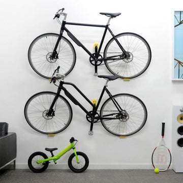 Cycloc Hero Bike Wall Rack - Yellow - SpinWarriors