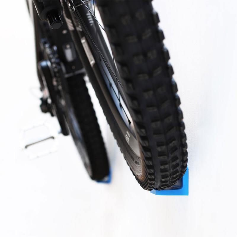Cycloc Hero Bike Wall Rack - Blue - SpinWarriors