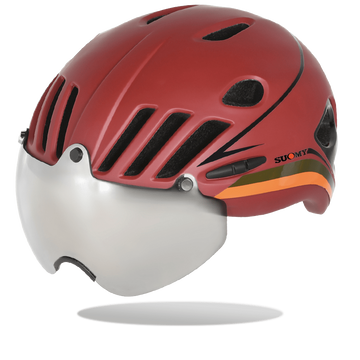 Suomy Vision Helmet - Cherry/Black - SpinWarriors