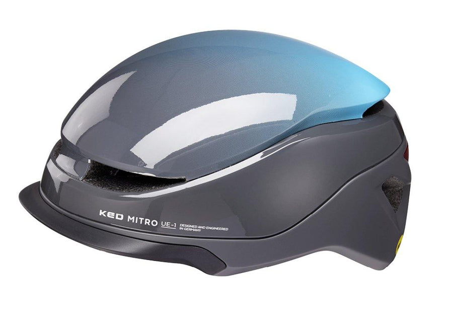 KED Mitro UE-1 MIPS Helmet - Blue/Grey - SpinWarriors