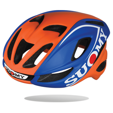 Suomy Glider Helmet - Orange/Blue - SpinWarriors