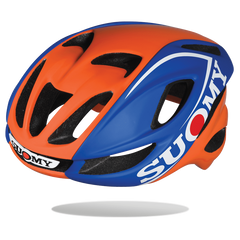 Suomy Glider Helmet - Orange/Blue - SpinWarriors