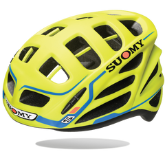 Suomy Gun Wind S-Line Helmet - Yellow/Blue Matt - SpinWarriors