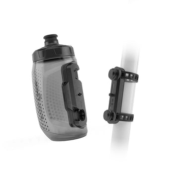 Fidlock Twist Bottle 450 + Uni Base - Transparent Black - SpinWarriors
