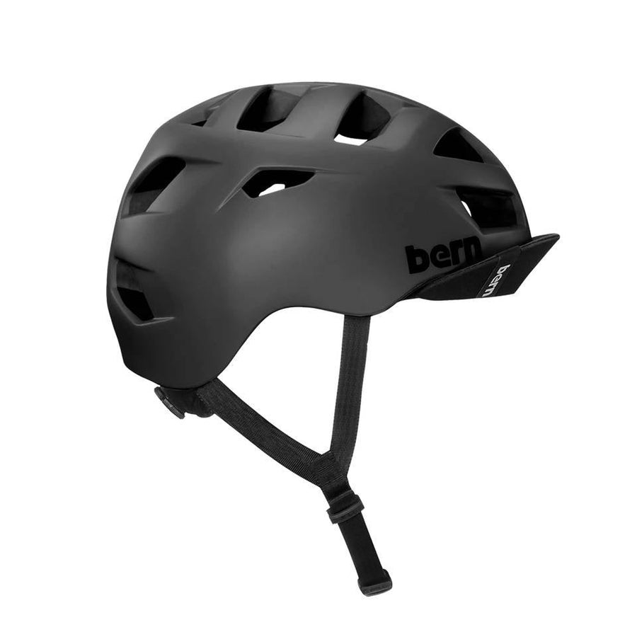 Helm Sepeda Lipat Bern Allston - Matte Black 