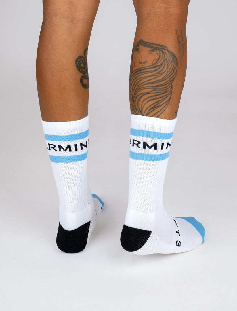 CHPT3 x Garmin Tube Socks - White/Blue