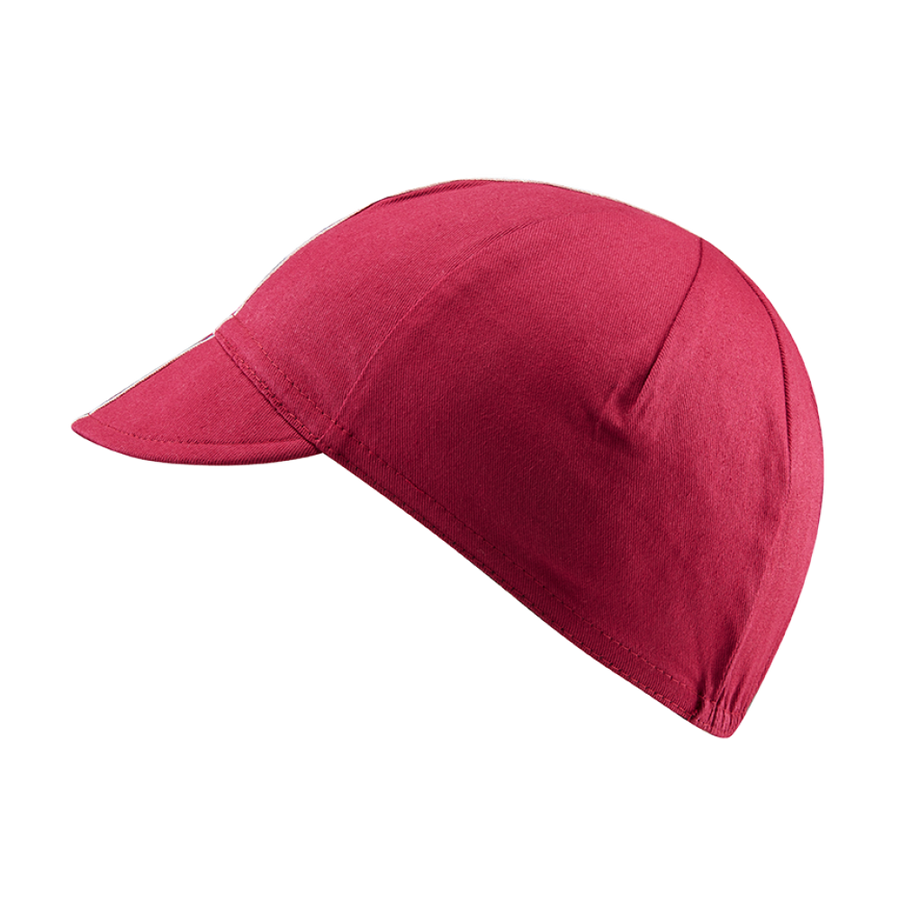 Chapeau! 3 Stripe Cotton Cap - Devon Red - SpinWarriors