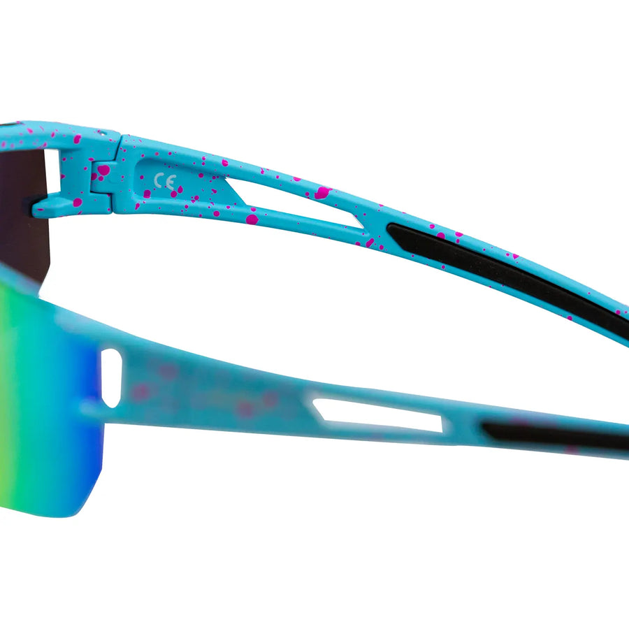 Bloovs Zoncolan Sunglasses - Clear Blue Drop/Polarized