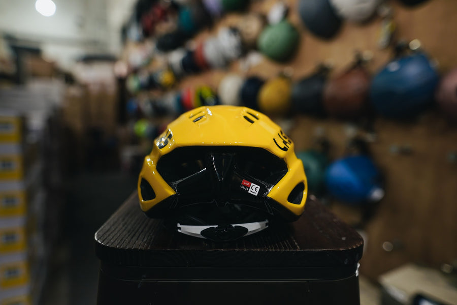 LAS Virtus Helmet - Yellow/Black