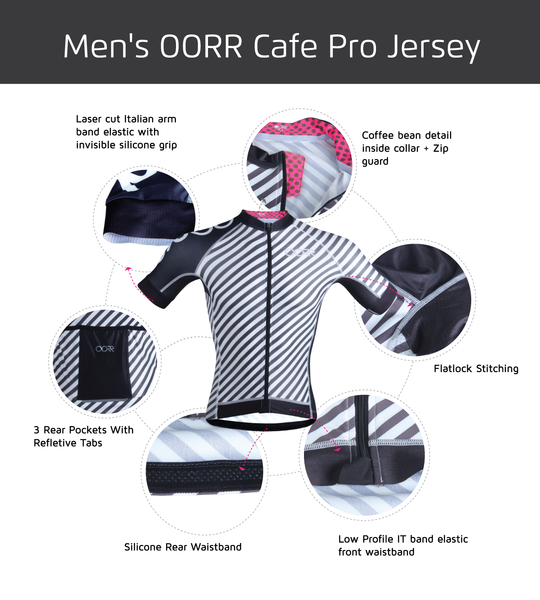 OORR Cafe Pro ‘Panache’ Cycling Jersey - SpinWarriors