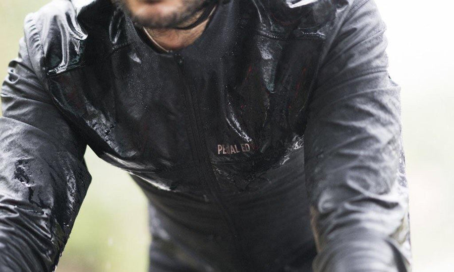 PeDAL ED Nachi Waterproof Jacket - Black - SpinWarriors