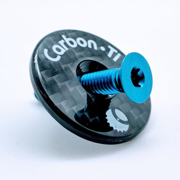 Carbon Ti X-Cap Carbon - Blue - SpinWarriors
