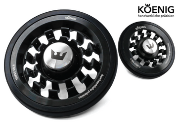 Koenig Kurve MK. II Brompton Easy Wheel - Carbon Black - SpinWarriors