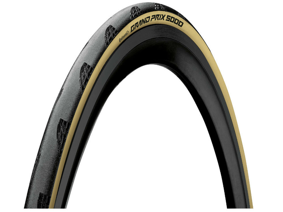 Continental Grand Prix 5000 Clincher Road Tire (700x28) - Black/Cream