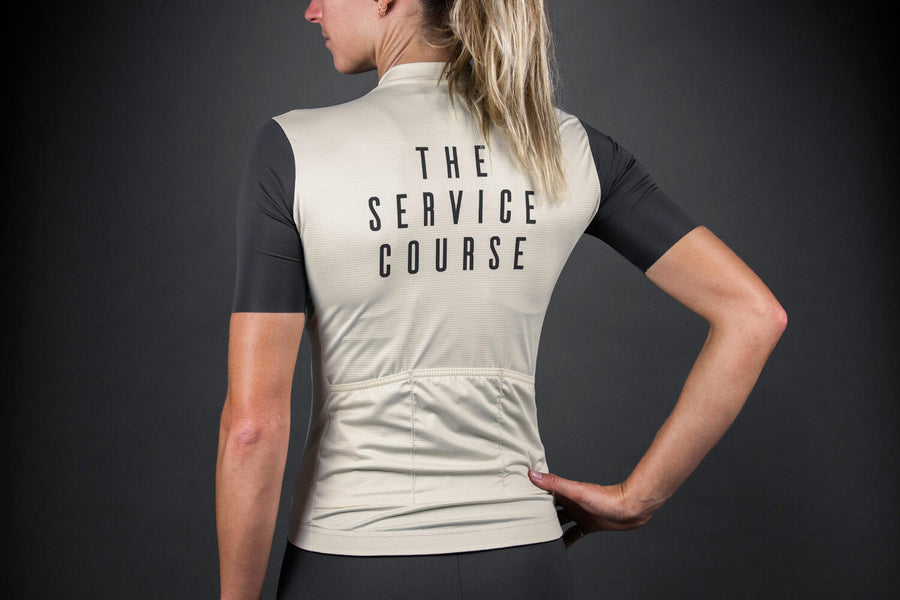 The Service Course Race Women Jersey - Beige