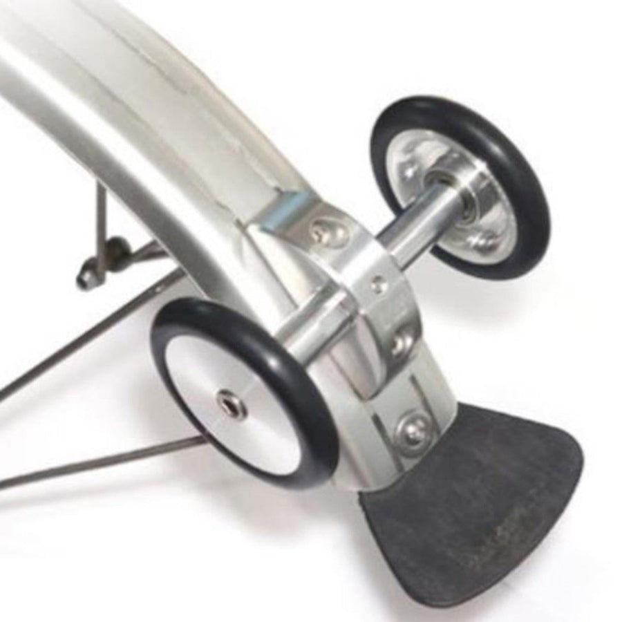 novdesign Brompton Convertible Easy Wheel - Silver - SpinWarriors