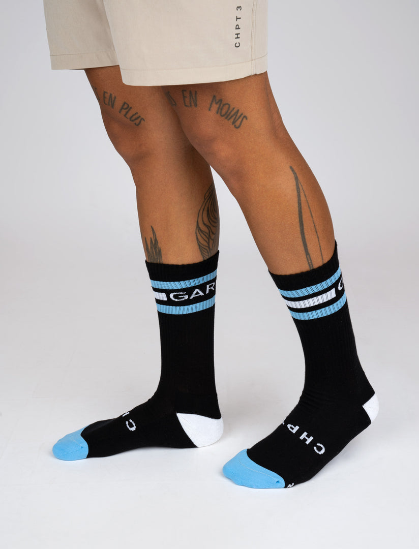 CHPT3 x Garmin Tube Socks - Black/Blue
