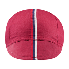 Chapeau! 3 Stripe Cotton Cap - Devon Red - SpinWarriors