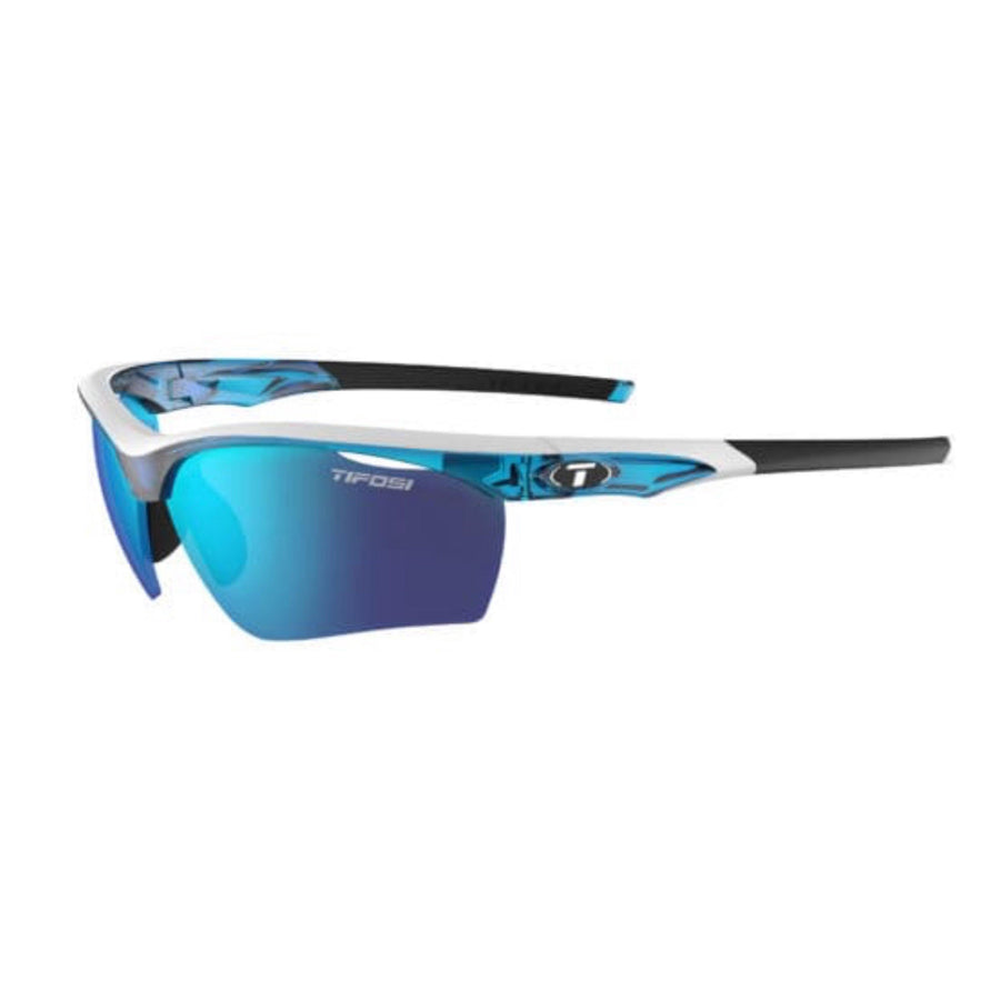 Tifosi Vero Skycloud Sunglasses - Clarion Blue, AC Red & Clear Lenses - SpinWarriors