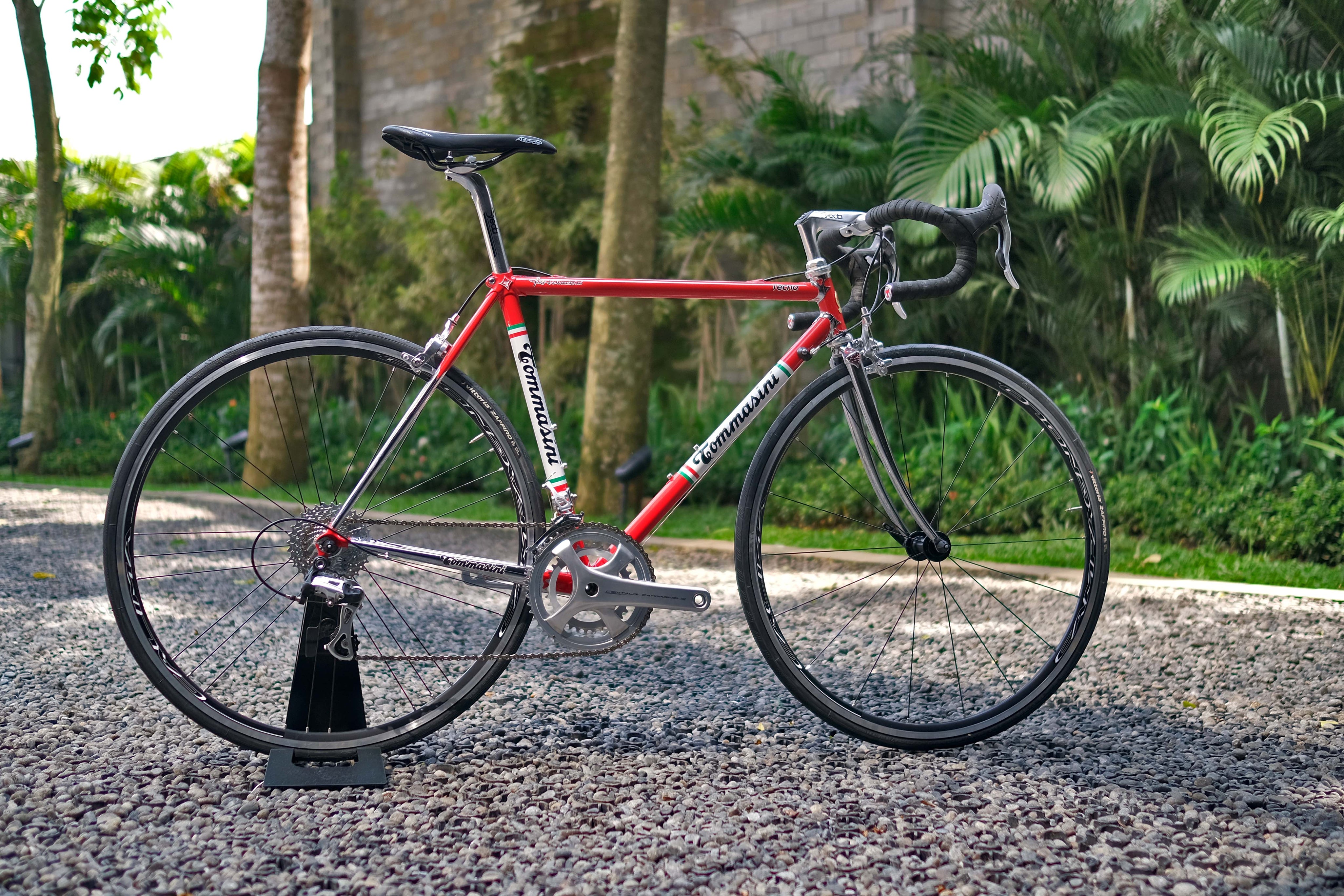 Tommasini Tecno Air Bike with Campagnolo Centaur - Red – SpinWarriors