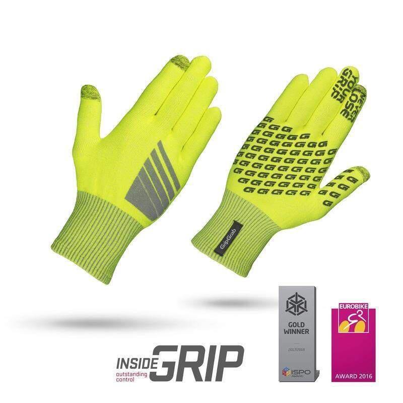 GripGrab Primavera Hi-Vis Glove - Fluo Yellow - SpinWarriors