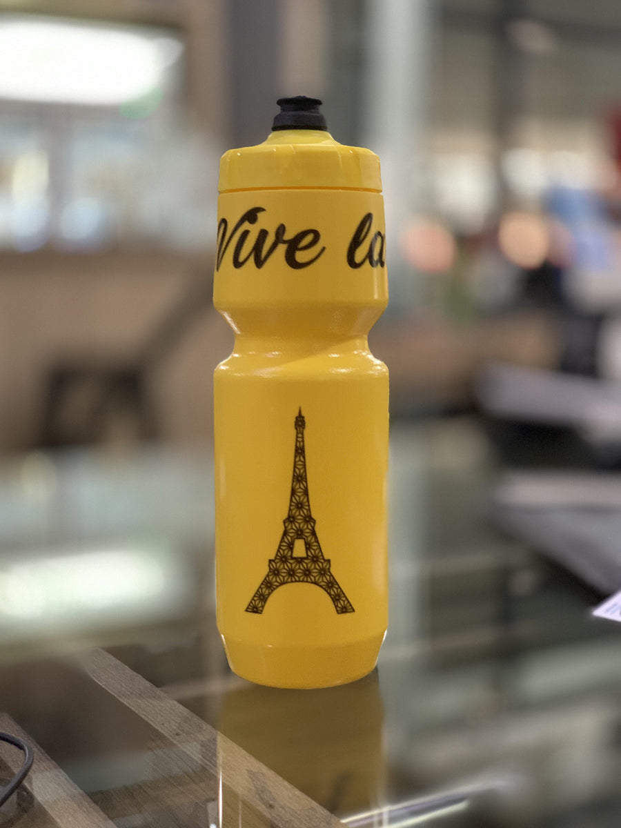 Supacaz Tour de France Yellow Bottle - SpinWarriors