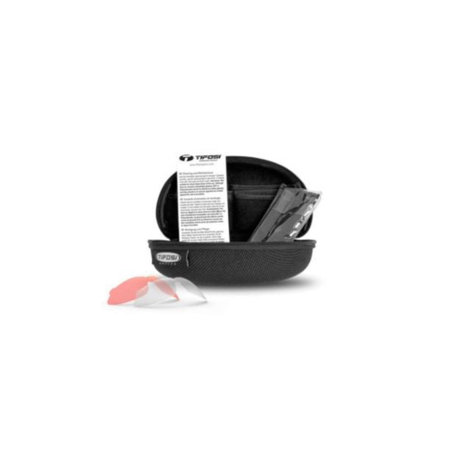 Tifosi Davos Race Neon Sunglasses - Smoke, AC Red & Clear Lenses - SpinWarriors