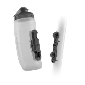 Fidlock Twist Bottle 590 + Bike Base - Transparent Clear - SpinWarriors