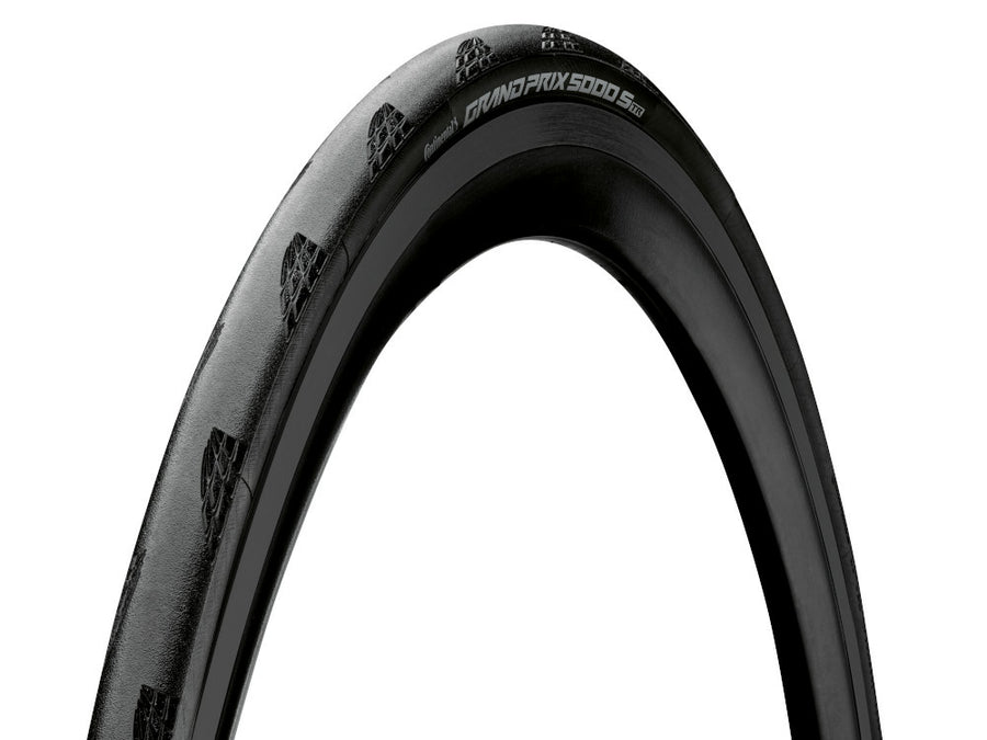 Continental Grand Prix 5000 Clincher Road Tire (700x25) - Black/Black