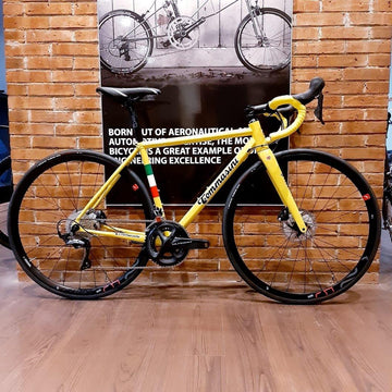 Tommasini Fire Road Disc Bike with Shimano Ultegra - Yellow Tour de France - SpinWarriors
