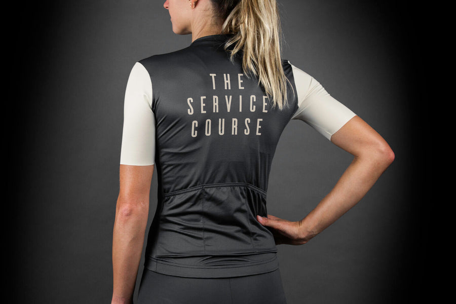 The Service Course Race Women Jersey - Charcoal