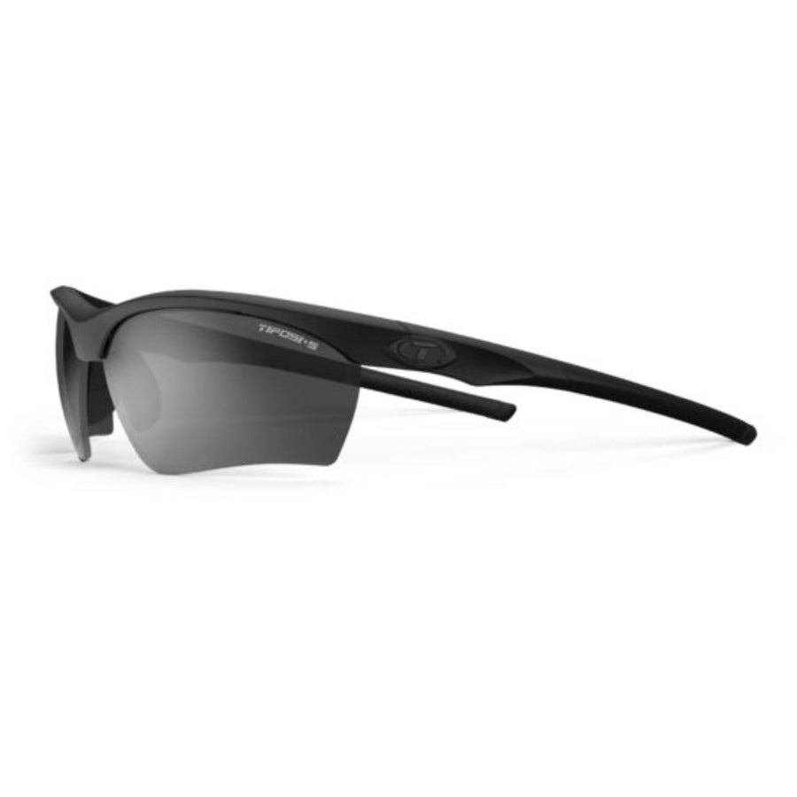 Tifosi Vero Tactical Matte Black Sunglasses - 3 Lenses: Smoke/HC Red/Clear - SpinWarriors