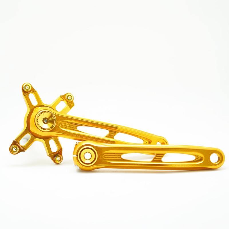Ridea ITM4CTH70SMA-22 Brompton Crank - Gold - SpinWarriors