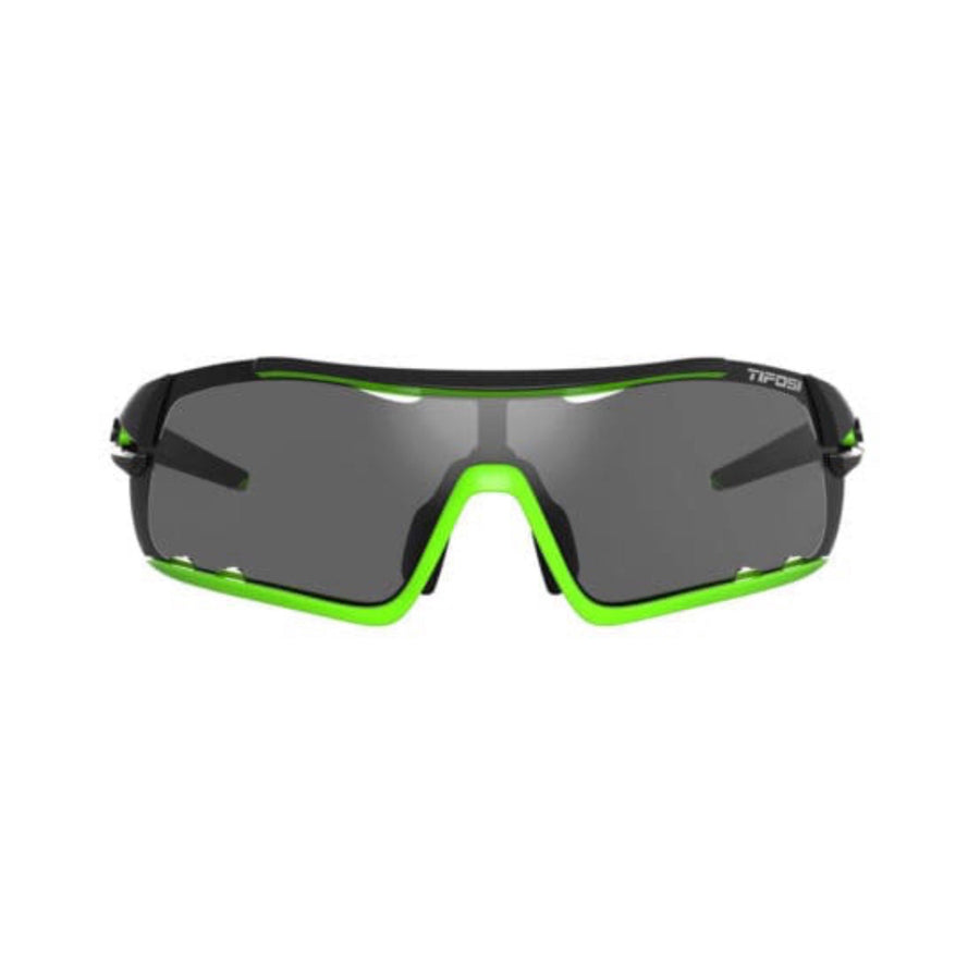 Tifosi Davos Race Neon Sunglasses - Smoke, AC Red & Clear Lenses - SpinWarriors