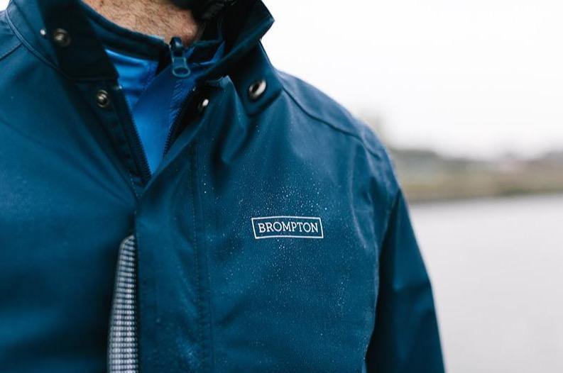 Brompton Endura London Waterproof Jacket - Navy - SpinWarriors