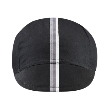 Chapeau! 3 Stripe Cotton Cap - Black - SpinWarriors