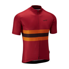 Chapeau! Tempo Hoop Stripe Jersey - Sangria - SpinWarriors
