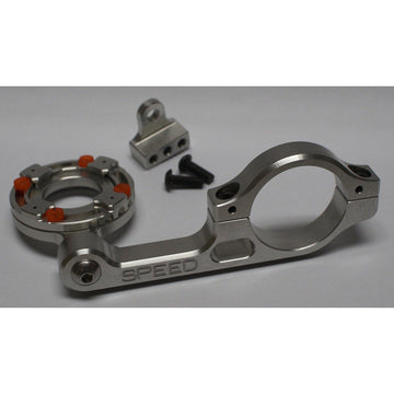 Speed Sportz Mount Combo for Garmin Edge Series & GoPro - Silver - SpinWarriors