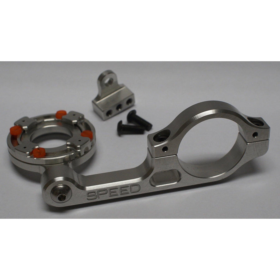 Speed Sportz Mount Combo for Garmin Edge Series & GoPro - Silver - SpinWarriors