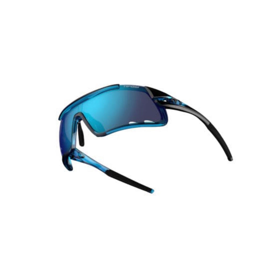 Tifosi Davos Crystal Blue Sunglasses - Clarion Blue, AC Red & Clear Lenses - SpinWarriors