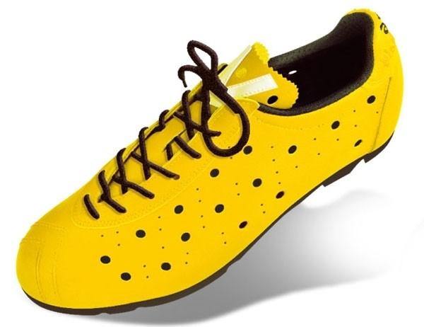 Vittoria 1976 Classic Road Shoes - Yellow - SpinWarriors