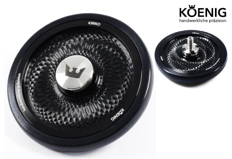 Koenig Kiriko Brompton Easy Wheel - Carbon Black - SpinWarriors