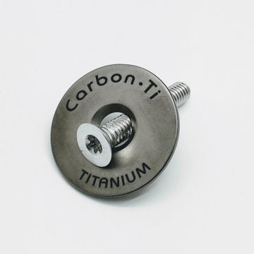 Carbon Ti X-Cap Titanium - Silver - SpinWarriors