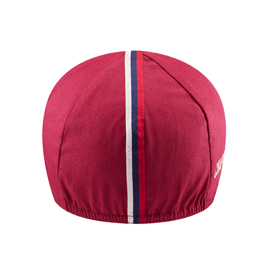 Chapeau! 3 Stripe Cotton Cap - Devon Red - SpinWarriors