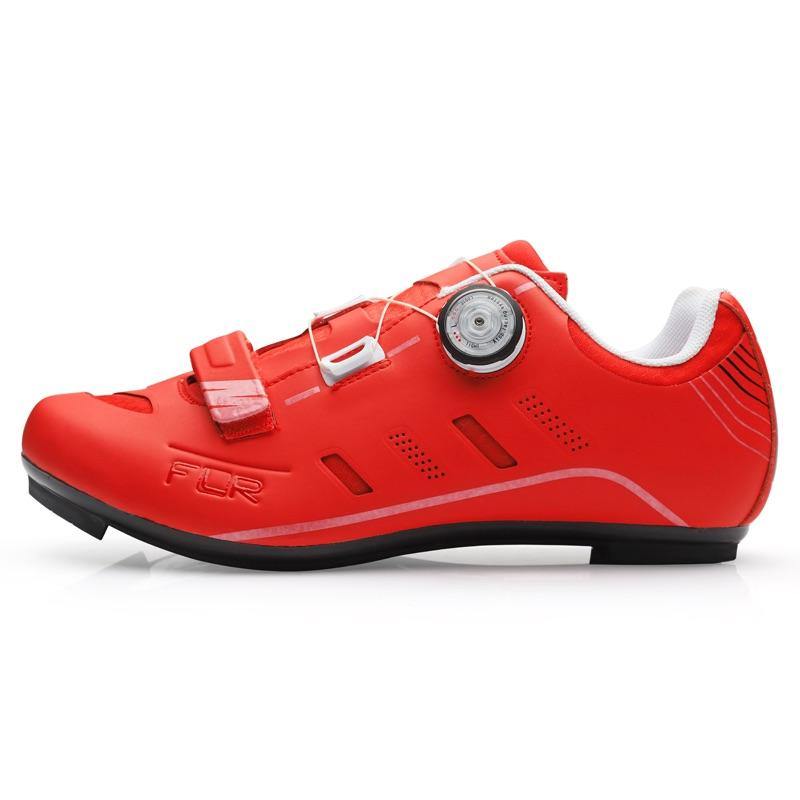 FLR F-22 II Road Shoes - Red - SpinWarriors
