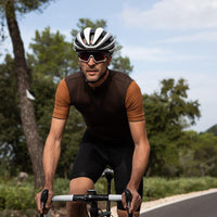 Isadore Signature Cycling Jersey - Brown/Argan Oil