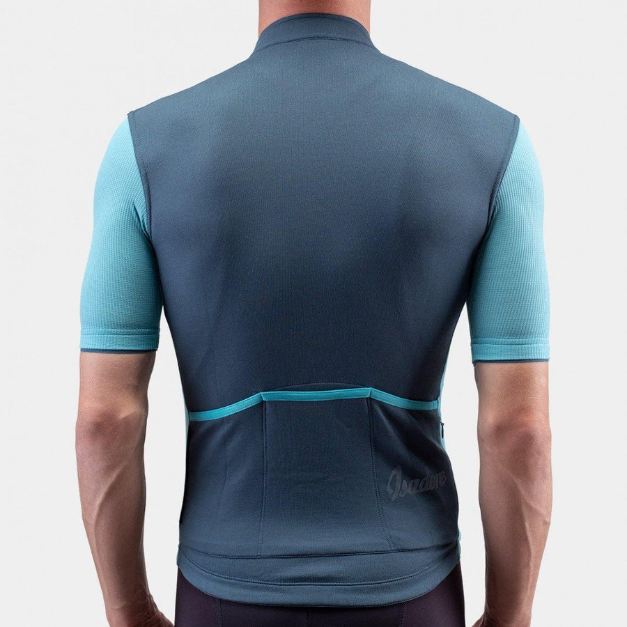 Isadore Signature Cycling Jersey - Orion Blue/Aquarelle - SpinWarriors