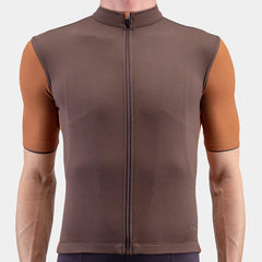 Isadore Signature Cycling Jersey - Brown/Argan Oil - SpinWarriors