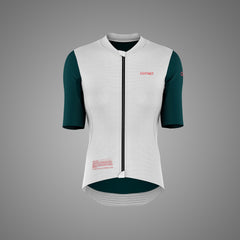 Outwet Women Jersey-SSW - White/Green/Red Logo